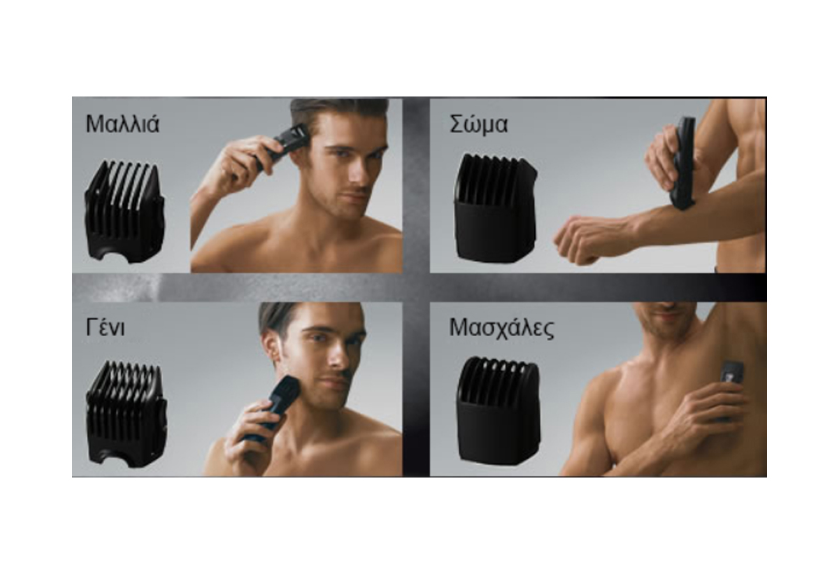 Απεικονίζεται το σετ περιποίησης 